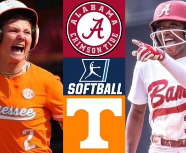 #14 Alabama vs #3 Tennessee (Exciting!) | Super Regionals Game 1 | 2024 College Softball Highlights