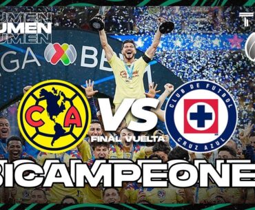 RESUMEN | América vs Cruz Azul | CL2024 - Liga Mx Final VUELTA | TUDN