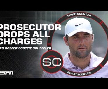Prosecutor drops all charges against pro golfer Scottie Scheffler | SportsCenter