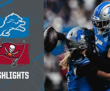 Defense SEALS the game with a CLUTCH interception | Lions vs. Buccaneers Divisional Round highlights