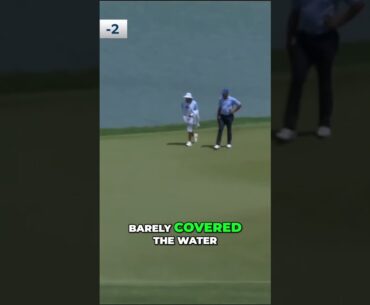Is Ryan Moore's Water Shot a Stroke of Luck #worldclassgolf #golftechnique #golfchat