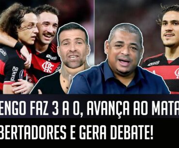 "EU TÔ EXAGERANDO??? É BOM ver o Flamengo JOGAR ASSIM, gente! Pra mim..." 3 a 0 GERA DEBATE!