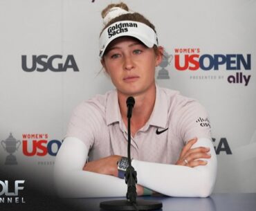 Nelly Korda reflects on 'bad day' in Round 1 of U.S. Women's Open | Golf Channel