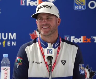 Taylor Prendith Wednesday Press Conference 2024 RBC Canadian Open © PGA Tour