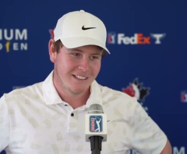 Robert MacIntyre Friday Flash Interview 2024 RBC Canadian Open © PGA Tour