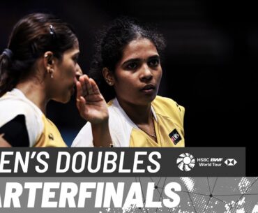 KFF Singapore Badminton Open 2024 | Kim/Kong (KOR) [6] vs. Jolly/Pullela (IND) | QF