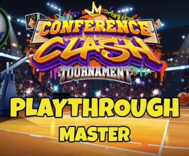 MASTER Playthrough, Hole 1-9 - Conference Clash Tournament! *Golf Clash Guide*