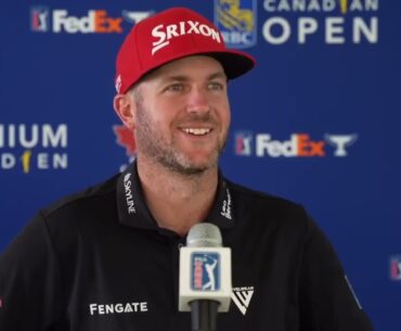 Taylor Pendrith Saturday Flash Interview 2024 RBC Canadian Open