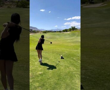 Gabriella #golf #golfswing #shorts