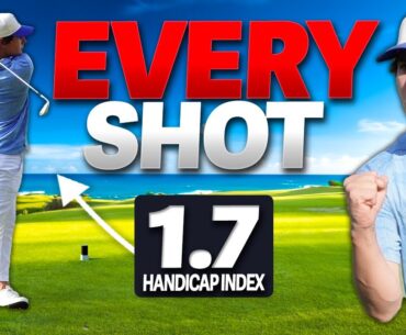 Inside the Mind of a 1.7 Handicap Golfer! (Every Shot)