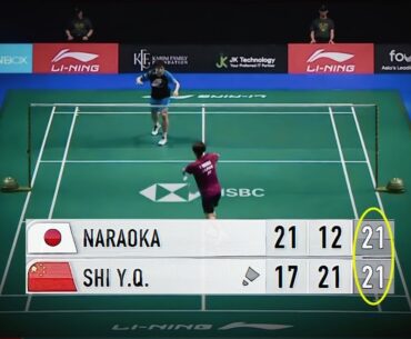 GREATEST Badminton Match In Shi Yu Qi's Career!