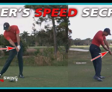 Tiger Woods' Swing Speed Secret - Can You Draw The Letter "J"?