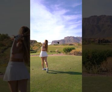 Claire He#golf #golfswing #shorts