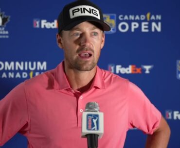 Victor Perez Sunday Interview 2024 RBC Canadian Open