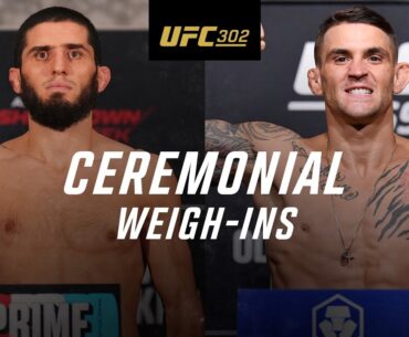 UFC 302: Ceremonial Weigh-In