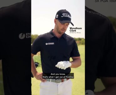 Wyndham Clark shares why FootJoy Gloves are his go-to choice on the greens! 🏌️‍♂️🧤