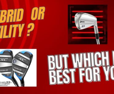 Hybrid Vs Utility Golf Clubs: Key Differences & Tips For Choosing Right Club | PreciseFitting.com