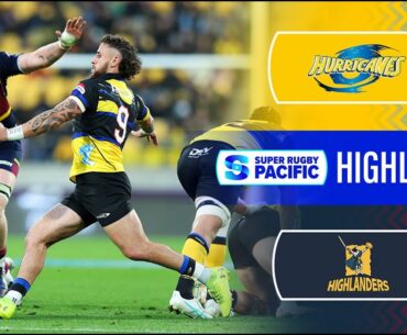 HIGHLIGHTS | HURRICANES v HIGHLANDERS | Super Rugby Pacific 2024 | Round 15