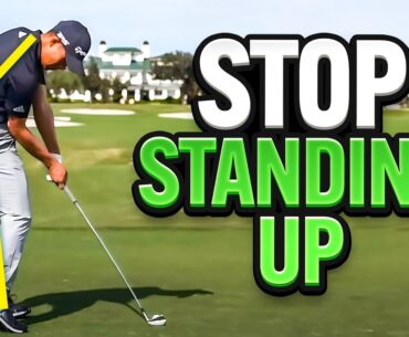 This Finally Fixes Standing Up In The Golf Swing
