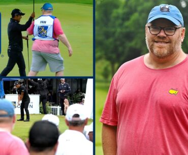 From fan to caddie?! Fan comes up CLUTCH at RBC Canadian Open