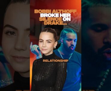 Bobbi Althoff FINALLY Breaks Her Silence on Drake Relationship‼️👀 #shorts #drake #bobbialthoff