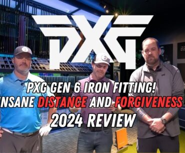We got fitted for new PXG irons. Crazy results! 2024 REVIEW