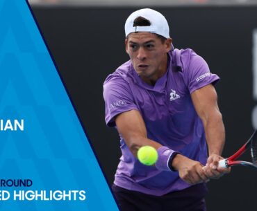 J.J. Wolf v Sebastian Baez Extended Highlights | Australian Open 2024 First Round
