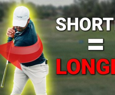 SHORTEN Your Backswing WITHOUT Losing Distance