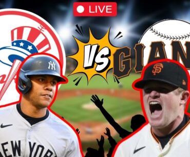 YANKEES de NUEVA YORK vs GIANTS San Francisco - MLB LIVE Comentarios 01 JUNIO