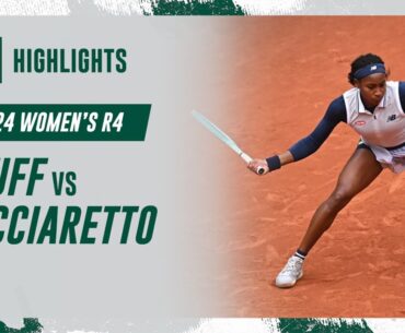 Gauff vs Cocciaretto Round 4 Highlights | Roland-Garros 2024