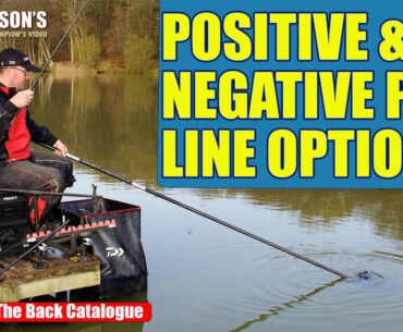 Cover Your Options Feed A Positive and A Negative Pole Lines | Will Raison Fishing