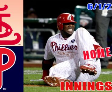 Cardinals vs Phillies [ Innings 6-9 ] Jun 01, 2024 Game Highlights| MLB Highlights | 2024 MLB Season