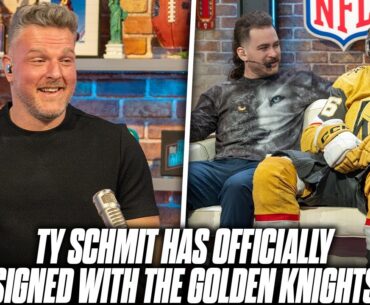 Pat McAfee Show's Ty Schmit Officially Signs With Vegas Golden Knights