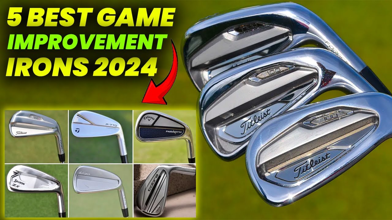 5 BEST GAME IMPROVEMENT IRONS 2024 Is This iron Distance and