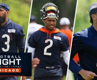Josh Schrock: Bears WR trio 'as advertised' at minicamp