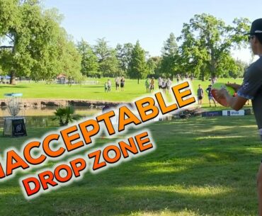 Drop Zone at OTB Open 2024 | #discgolf #sports #commentary #pdga #dgpt