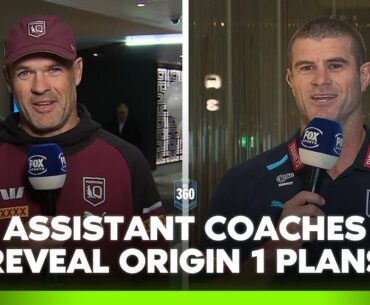 State of Origin enforcers Nate Myles and Matt King are PUMPED for Game 1 💪| NRL 360 | Fox League