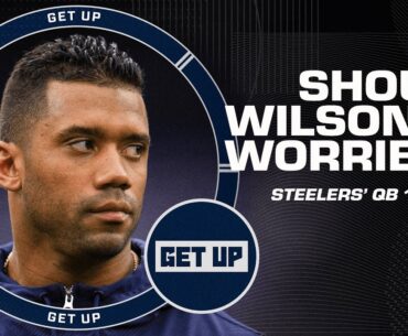 Should Russell Wilson be worried Justin Fields could take Steelers' QB1 spot? | Get Up