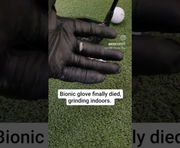 Bionic Golf Gloves - The Indoor Grind #golf #golfer #golfswing #bionicgloves