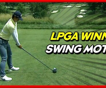 LPGA Winner "Yuka Saso" Powerful Driver-Iron Swings & Slow Motions I US OPEN 2024 Champion