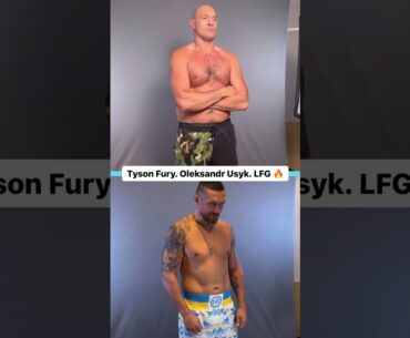 Tyson Fury. Oleksandr Usyk. LFG 🔥