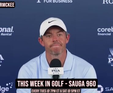 Rory McIlroy clearly not happy with questions about his off course issues at PGA Championship