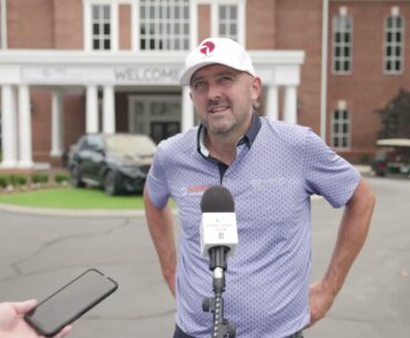 Rhein Gibson Thursday Flash Interview 2024 BMW Charity Pro Am KFT ©️ PGA Tour