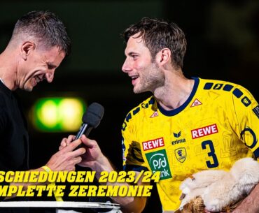 Spieler-Verabschiedungen Rhein-Neckar Löwen Saison 2023/24 - Die komplette Zeremonie