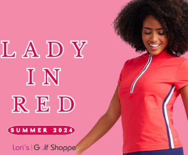 Trendy Red Golf Outfits for Women | Show Your Love For Red with Stylish Summer Fashions