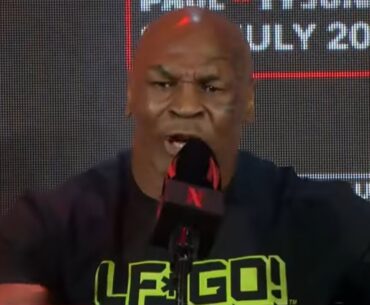 Mike Tyson LOSES IT on a Reporter: “What did you CALL ME?” • Jake Paul PRESS CONFERENCE