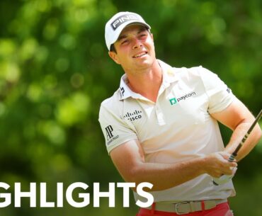 Viktor Hovland climbs into tie for second | Round 2 highlights | the Memorial | 2024