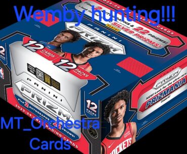 2023 NBA Prizm Hobby.  Wemby Hunting!!!