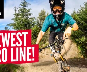 We Ride The UK's Newest Freeride Line! | Caersws Helfare Highway