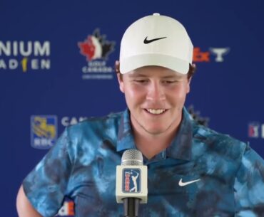 Robert Macintyre Saturday Flash Interview 2024 RBC Canadian Open